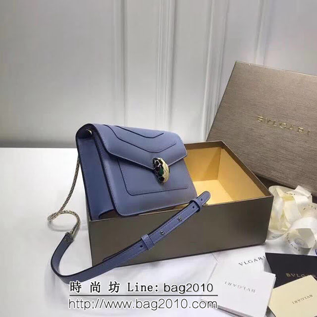 BVLGARI寶格麗 專櫃新款 蛇頭扣環 單層蛇頭包 鏈條單肩斜挎包 B39174 FYD1330
